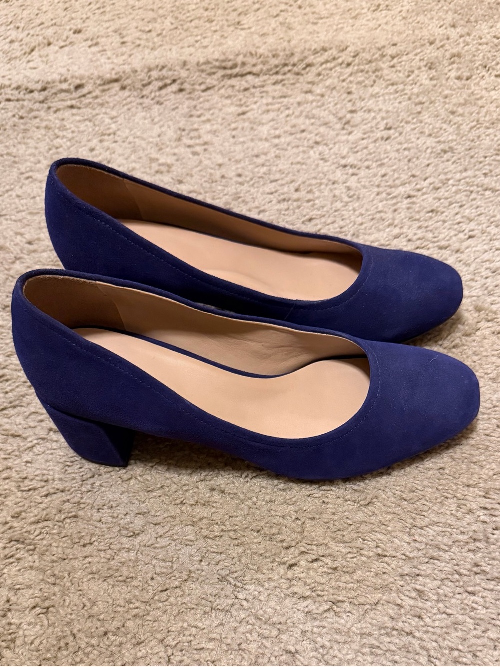 Blue shoes, Naturalizer, New